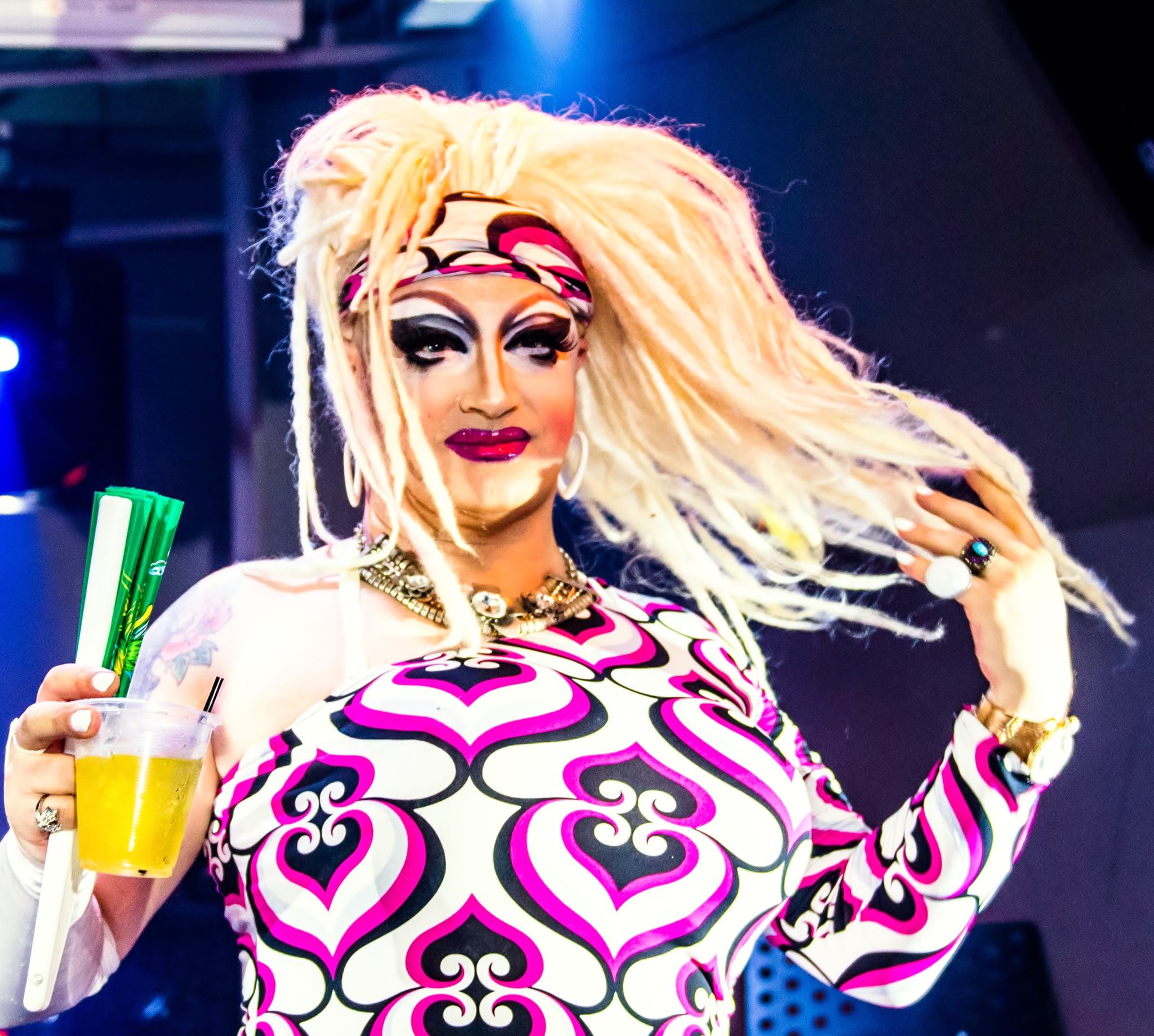 Magnolia La Manga, drag queen and performer at Mr. Gay Taiwan 2016.