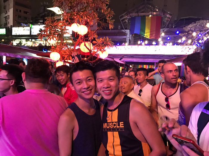 Taiwan, Taiwan Pride, parade, drag queen, Hornet, men, rainbow flags, LGBT, LGBTQ, queer, Mr. Gay Taiwan