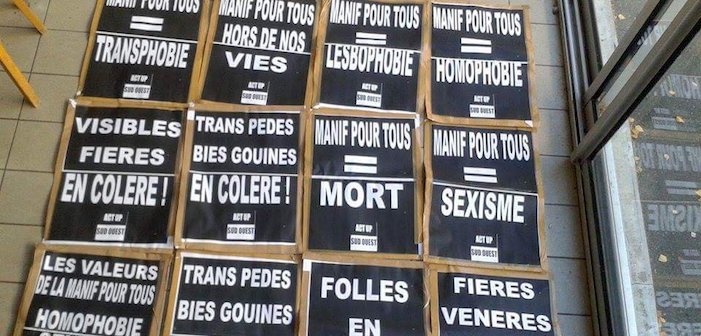 WTF?! ACT UP Fined In France For Calling Homophobes “Homophobes”