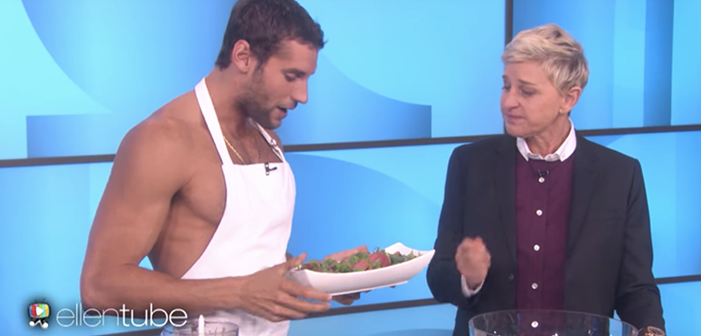 Franco Noriega Fica Pelado (De Novo) Na Ellen!