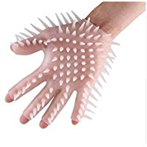 wolf, tooth, masturbation, glove, rubber, nubs,