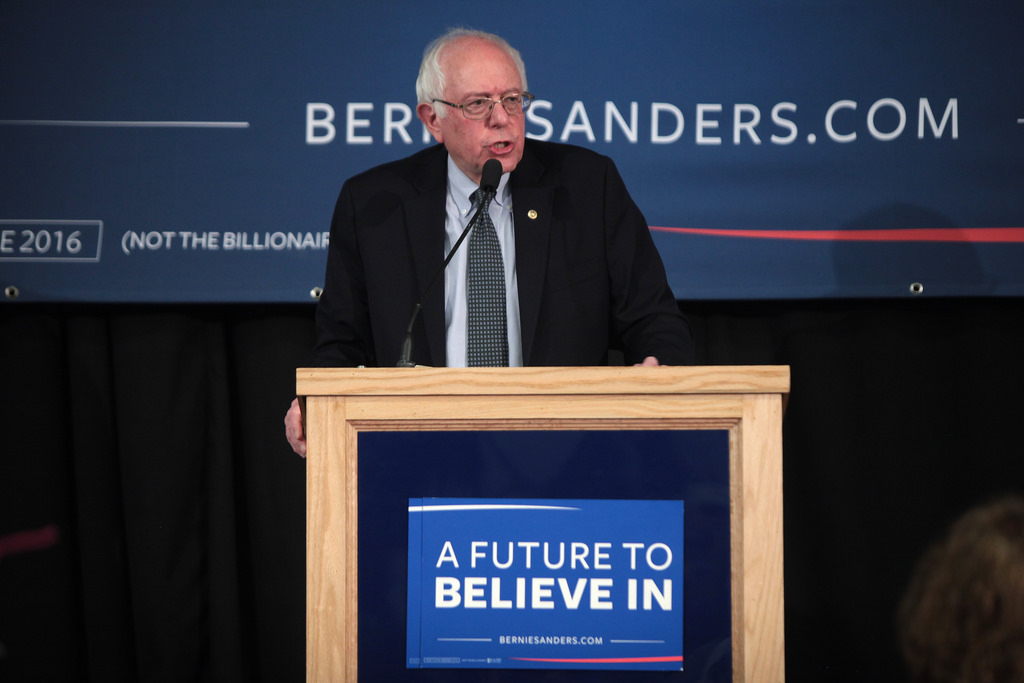 If only there had been a Democratic nominee with a hopeful, inspiring message (via Gage Skidmore)