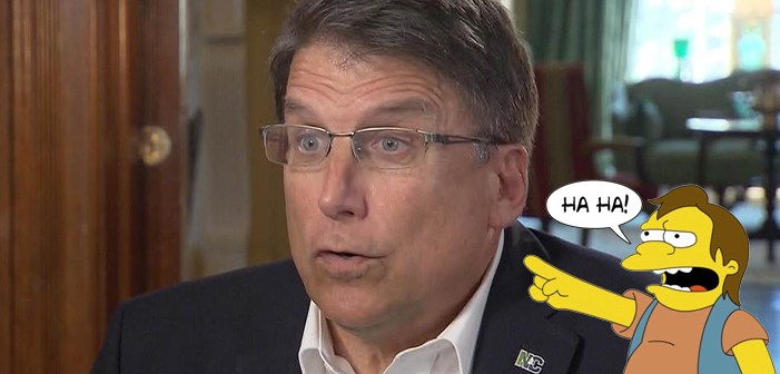 Transphobic North Carolina Governor Pat McCrory Finally Concedes