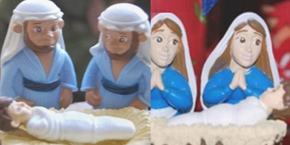 Christians Freak Out Over Ornaments Showing Jesus With Same-Sex Parents