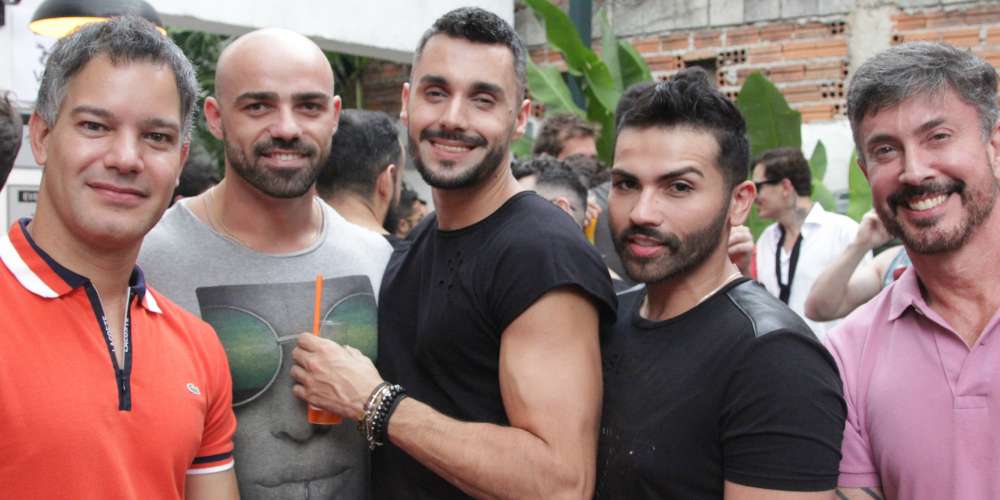Gay Men Celebrate Social Networking App Hornet in São Paulo, Brazil