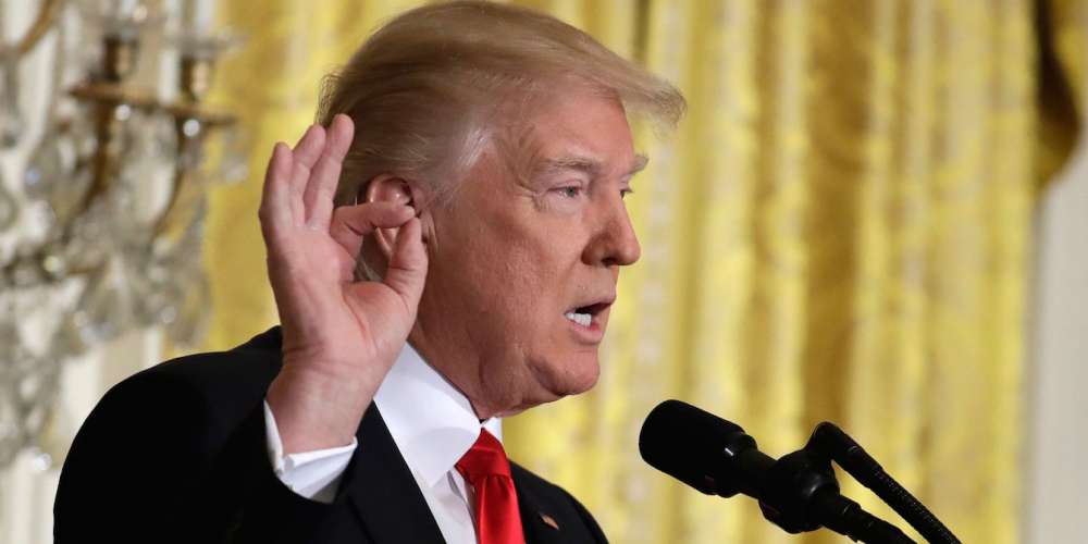 10 Moments from Today’s Trump Press Conference That Left Us Thinking ‘WTF?!’
