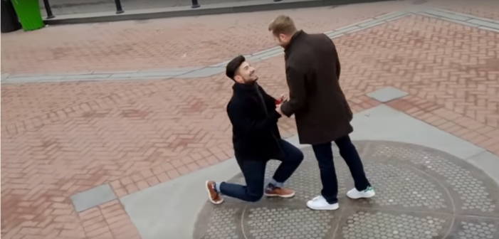 Drone Footage Takes Gay Couple’s Marriage Proposal to New Heights (Video)