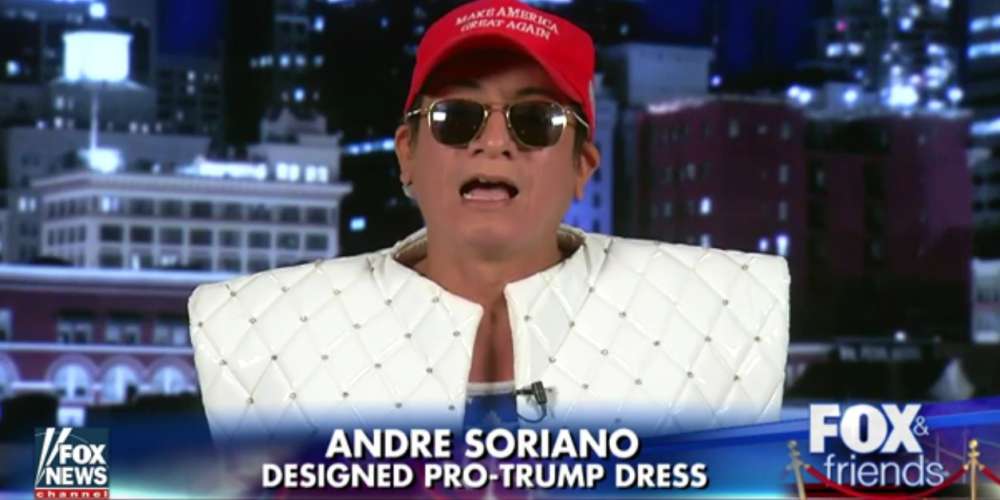 Meet the Gay Immigrant Who Designed Joy Villa’s Pro-Trump Dress at the Grammys