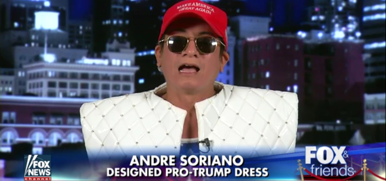 Meet the Gay Immigrant Who Designed Joy Villa’s Pro-Trump Dress at the Grammys