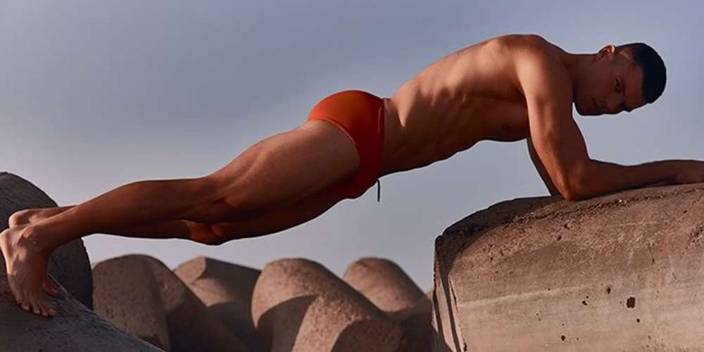 Brazilian Soccer Player Alexsandro Duarte and His Bulging Swimsuits Leave Little to the Imagination (Photos)