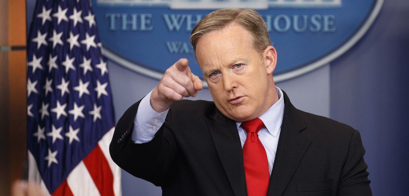 Watch Donald Trump’s Press Secretary Mispronounce—Well, Basically Everything (Video)