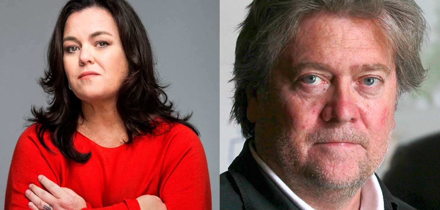 Rosie O’Donnell: ‘Sure, I’d Play Steve Bannon on Saturday Night Live’