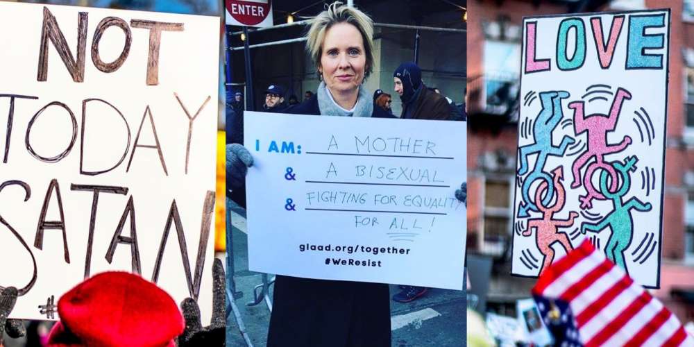 12 Fabulous Signs from the LGBT Solidarity Rally at Stonewall (Photos and Video)