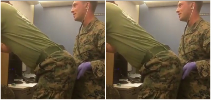 These Sexy Marines Playing Doctor Is the Viral Video You Never Knew You Needed