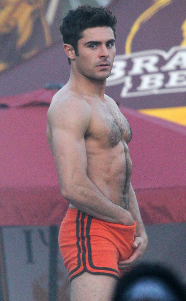 Zac Efron Shirtless