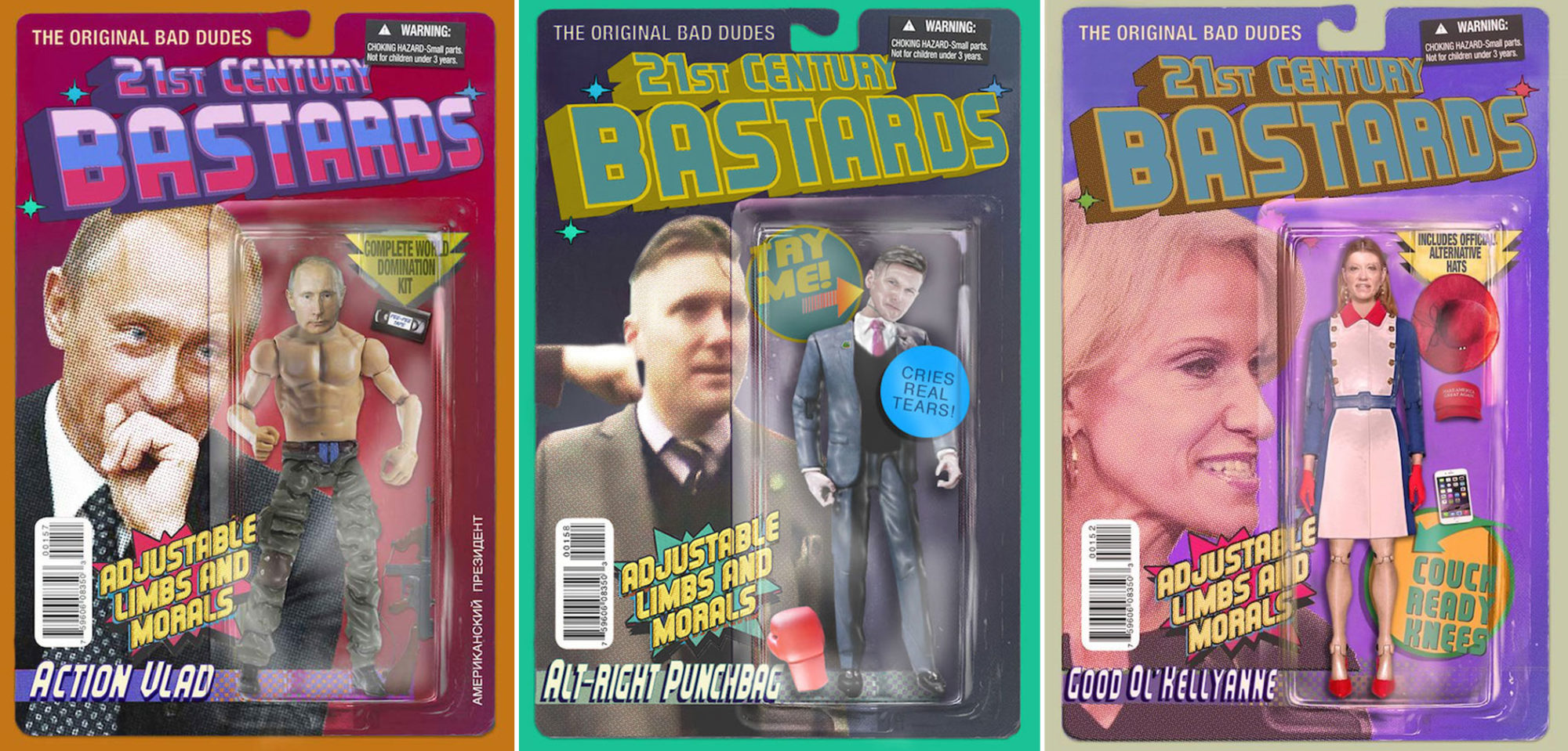 You’ll Want These Action Figures of Trump and His Cronies