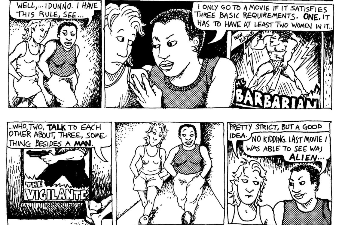 alison bechdel cartoonist laureate