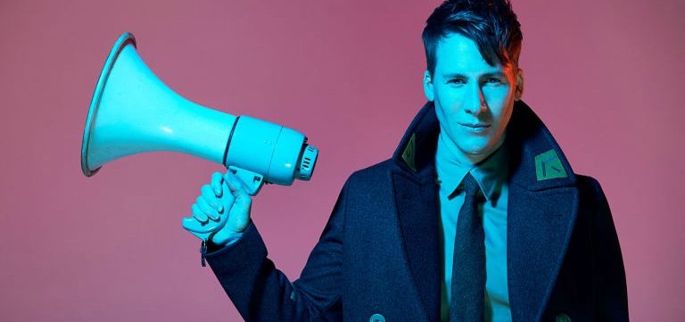 Dustin Lance Black Signs Modeling Contract Because of Donald Trump