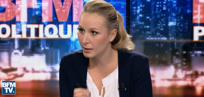 Marion Maréchal Le Pen se porte « garante » de l’abrogation du mariage pour tous