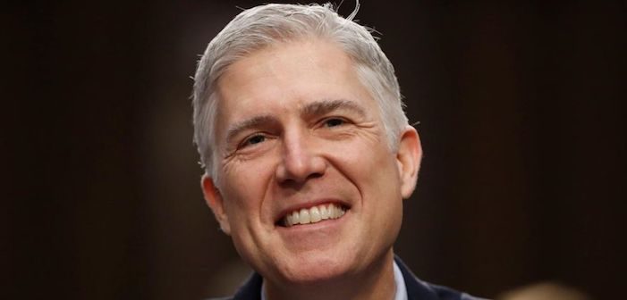 Neil Gorsuch on Gay Issues: It’s Bad, Bad News