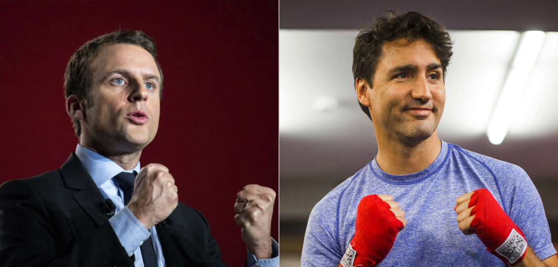 Macron vs Trudeau: Twitter Debate para Saber Quién es el Líder Francófono Más Sexy