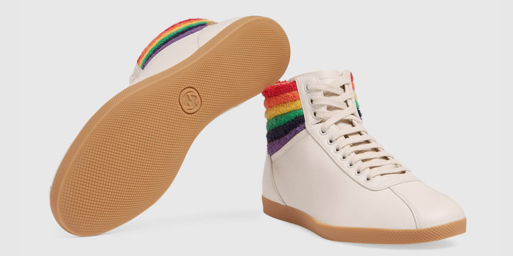 Gucci Ha Ganado Con el Diseño de Estos Zapatos Especiales para el Orgullo