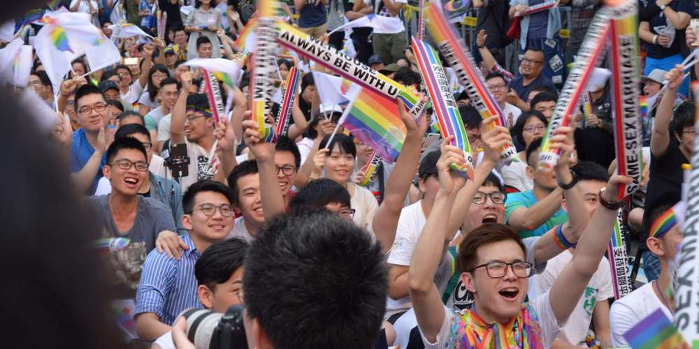 Taïwan devient le premier pays d’Asie à ouvrir le mariage pour tous