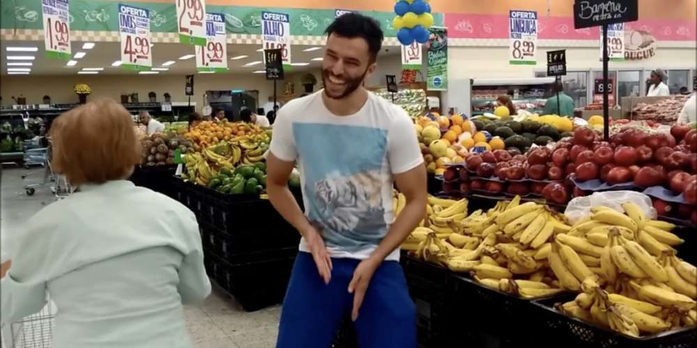 Watch This Brazilian Boy Break the Internet With a Grocery Basket of Dance Moves