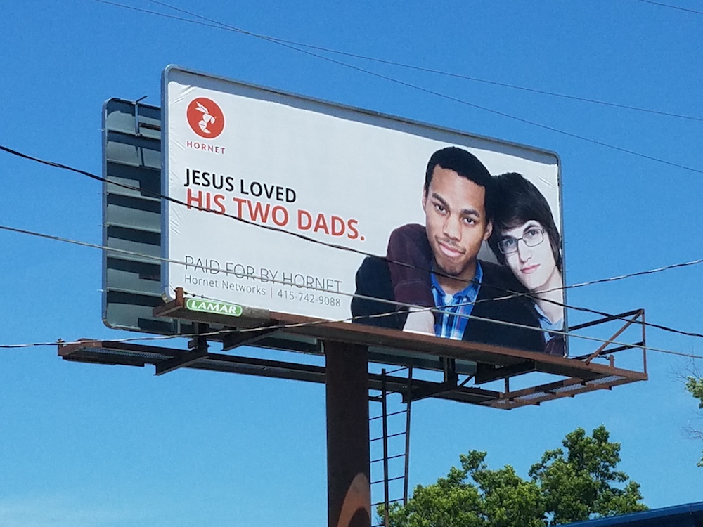 hornet billboard campaign Topeka