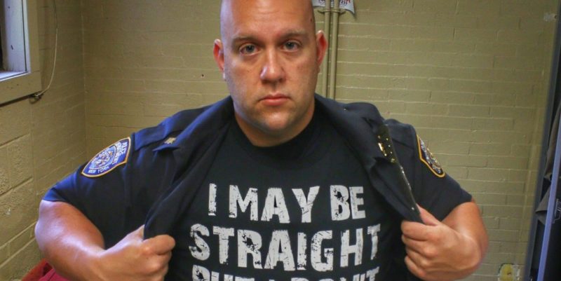 Straight Cop Goes Viral with Inspiring Message for Pride