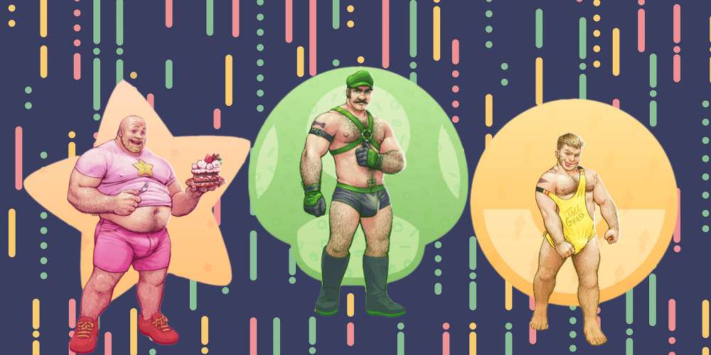 Estas Ilustraciones Versión Gay de ‘Super Smash Bros’ te Dejará Bien Caliente