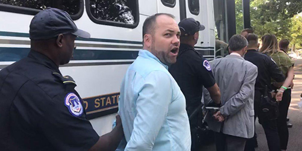 A Badass Gay New York City Councilman Got Arrested for Protesting the GOP Healthcare Bill (Video)
