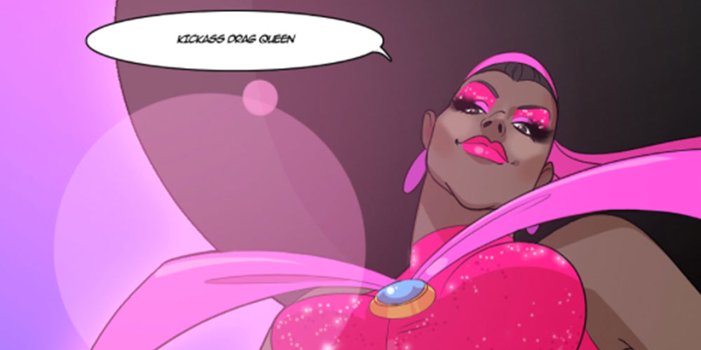Vencedora do ‘Drag Race’, Bob the Drag Queen enfrenta terríveis valentões em sua nova história em quadrinhos de super heróis