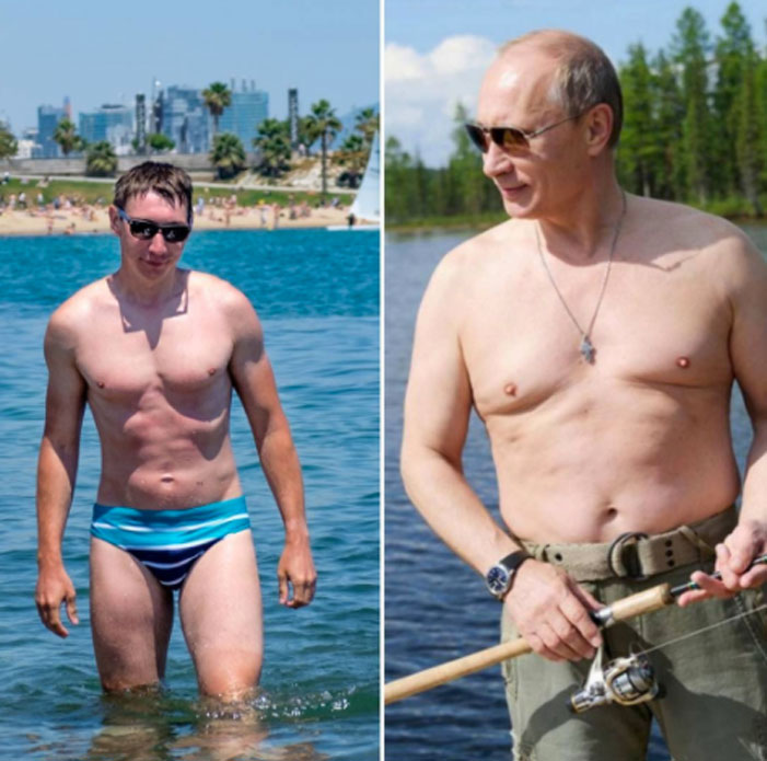 Putin Shirtless Challenge 09