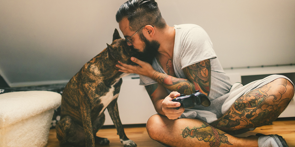 It’s National Dog Day So Let’s All Stare at Cute Dudes and Their Even Cuter Dogs