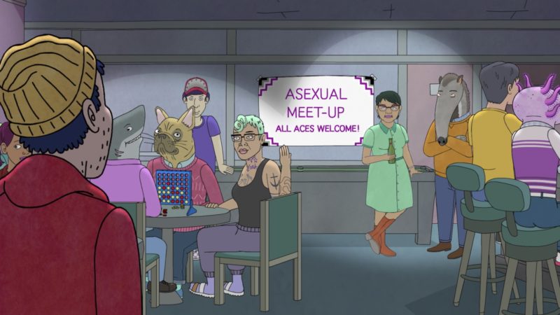 bojack horseman asexual