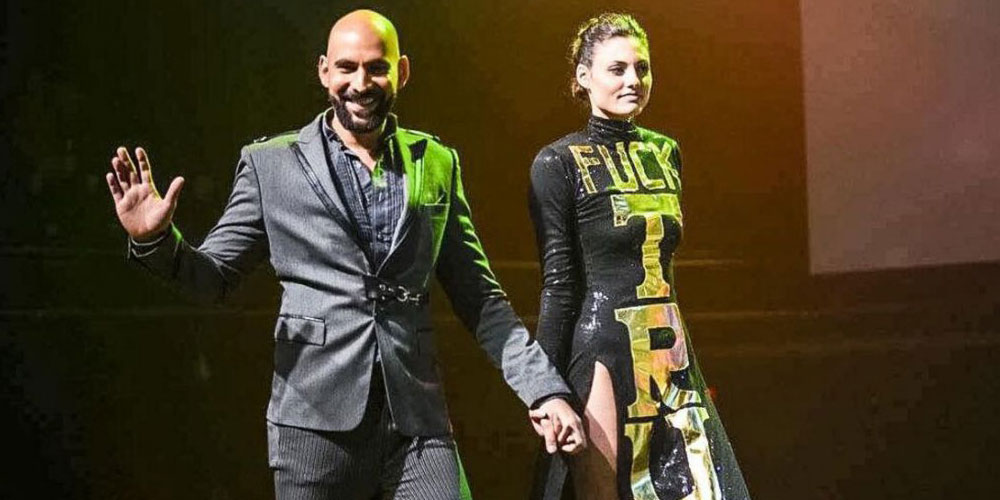 Gay Puerto Rican Designer Behind the ‘F*ck Trump’ Dress Blasts the President’s Hurricane Handling