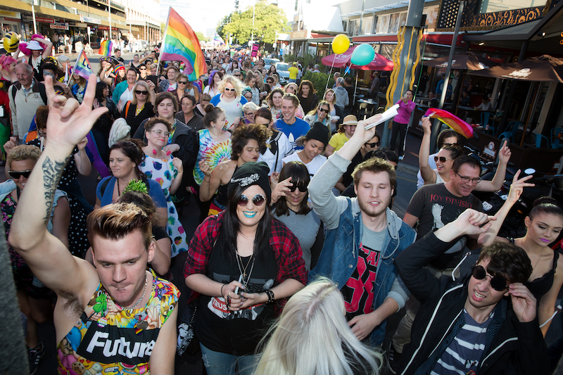 feast festival pride march