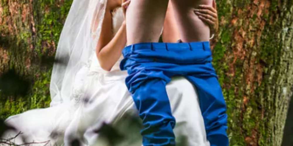 Foto de casamento rolando sexo oral surpreendeu a todo mundo