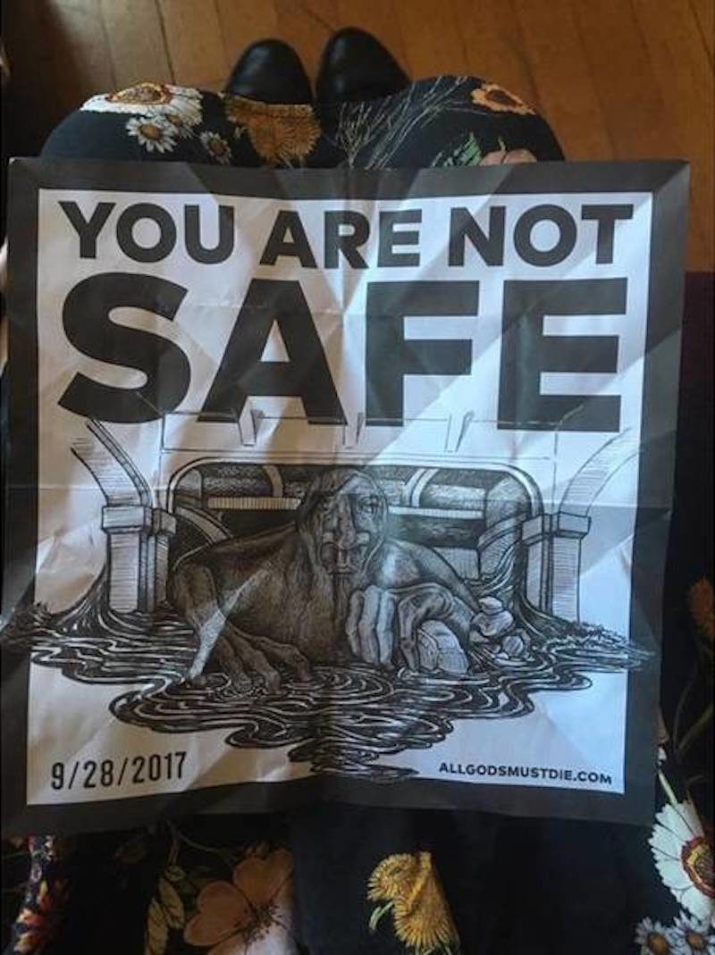 anti-gay abortion protestors gay coffee shop anti-abortion
