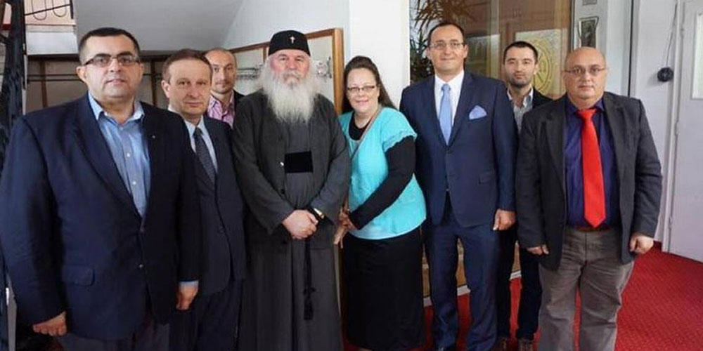 Religious Bigot Kim Davis Is on a 9-Day, Anti-Gay Hate Tour of Romania