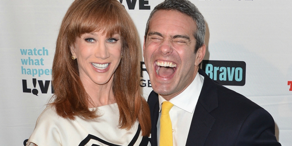 Watch Andy Cohen Pull a Mariah Carey and Shade Kathy Griffin