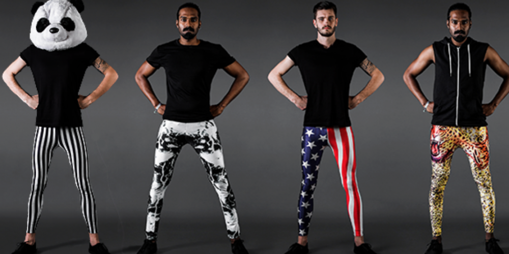 Are Men’s Leggings the Latest Trend Ready for Take Off? This Label Sure Thinks So
