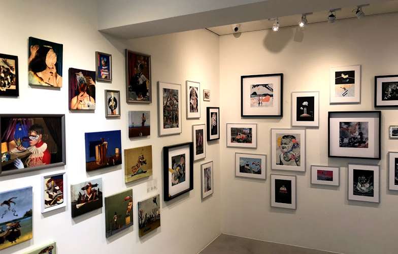 詹雨樹、林羅伯創作聯展「你讓我從安全的高度跳下去」