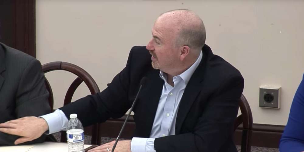 Watch This Republican Lawmaker’s Homophobic Freak Out After a Male Colleague Touches His Arm