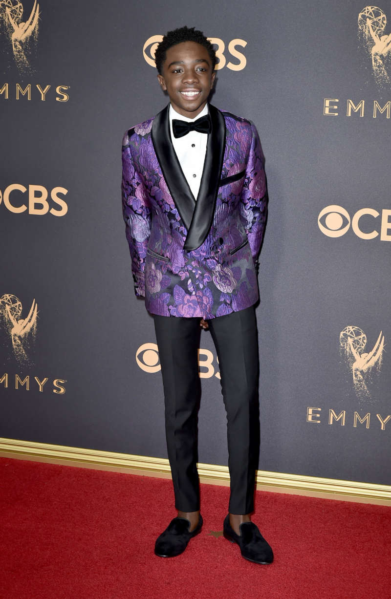 caleb mclaughlin red carpet looks