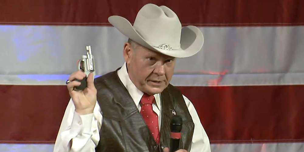 Accused Pedophile Roy Moore Claims ‘Voter Fraud’ and Asks Alabama Court to Block His Election Loss