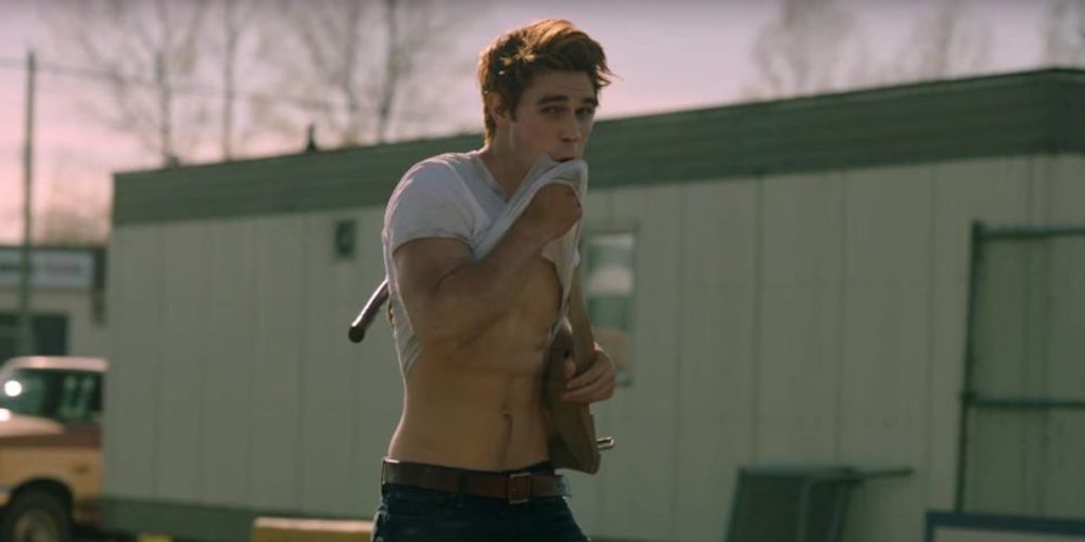Start Your Weekend With Slow-Mo GIFs of ‘Riverdale’ Star KJ Apa’s Shirtless Thrusting