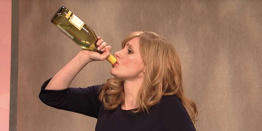 Jessica Chastain’s ‘What Even Matters Anymore’ SNL Sketch Is Basically All of Us