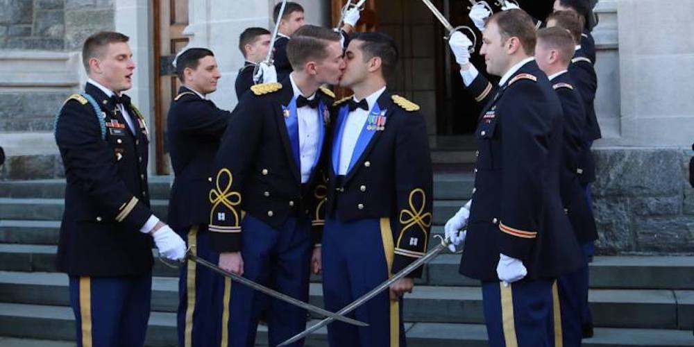These Soldiers Just Became the First Same-Sex Couple to Marry at West Point Military Academy